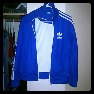 Blue Adidas Jacket